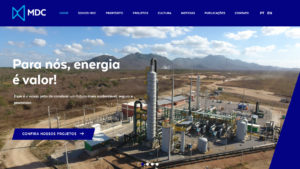 Print site MDC divulga site atualizado
