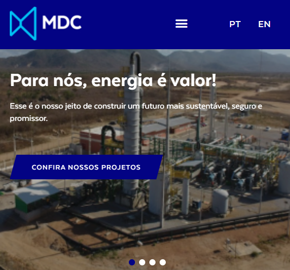 MDC divulga site atualizado
