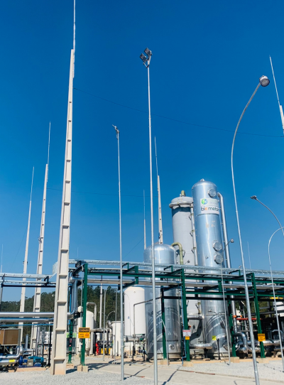 Unidade Biometano Caieiras, inaugurada em um dos maiores aterros sanitários do mundo